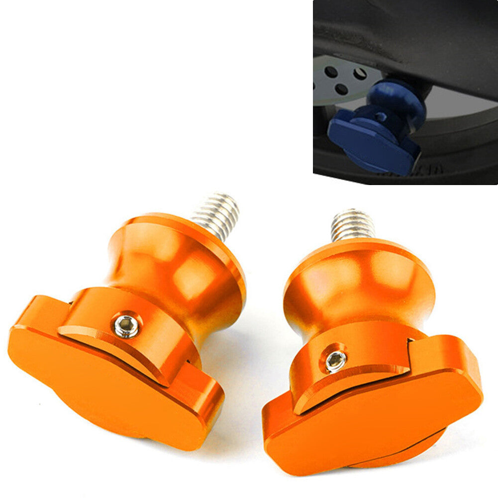 for Honda CBR600RR 2003-2017 Orange CNC Swingarm Sliders Spools Stand Screws M8