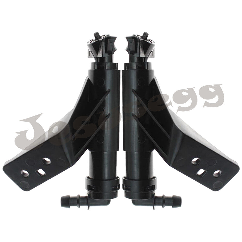 Left+Right Headlamp Washer Jet Nozzle For 2015-18 for Hyundai Santa Fe DM Grand Fe