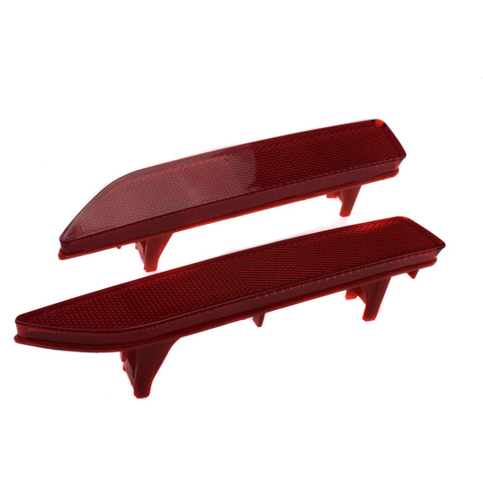 Two-piece set of rear left bumper reflector lights for Acura for RDX 10-15 Crossstour 2014- n
