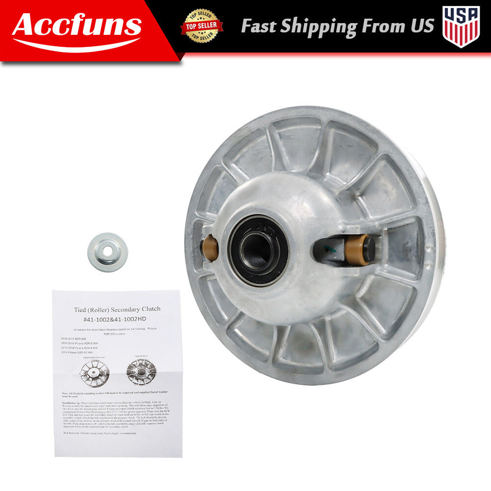 For 2008-2014 for POLARIS RZR 800 & SEBS TIED Secondary Driven Clutch Complete - n
