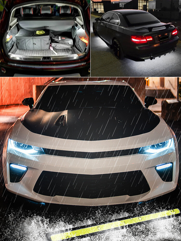 12V LED DRL KITS DAYTIME RUNNING LIGHTS CAR FOG LAMP EXTERIOR DRIVING LIGHT BAR