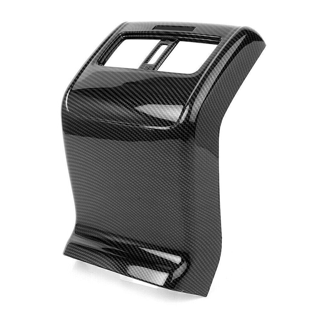 Rear Armrest Air Vent Cover Trim for Honda Accord 10th 2018-2022 Carbon Fiber