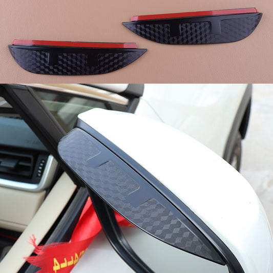 Fit For RAV4 16-18 Side Rearview Wing Mirrors Visors Shade Rain Guard New v