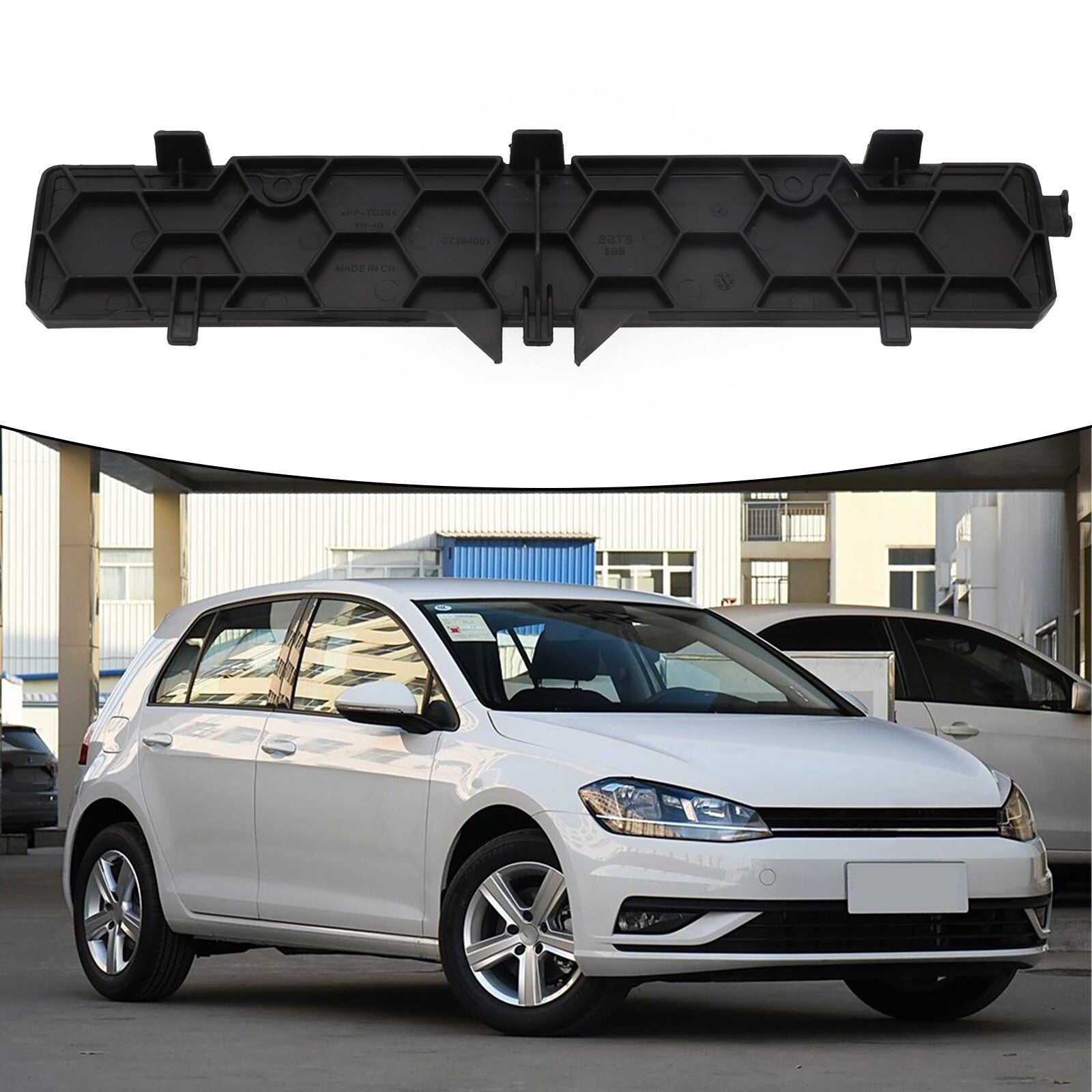 8) for Golf MK7 Dust Filter Cover for Car Air Conditioning Black Perfect Fit