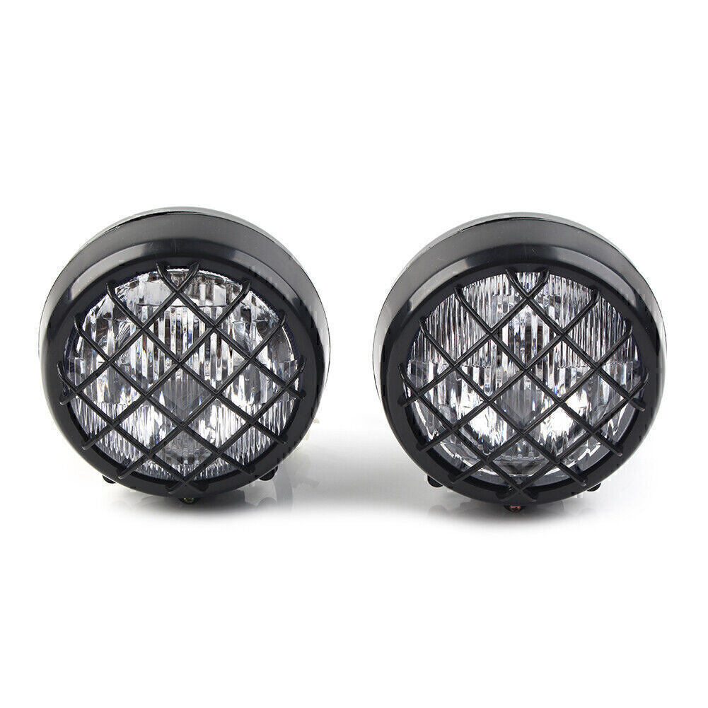 for Yamaha Banshee 1987-2006 2005 Warrior 350 2 x Lens Grills Headlights