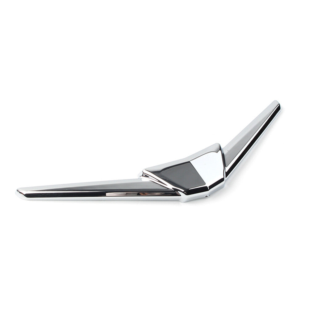 for Honda Goldwing GL1800 2018+ CT Chrome ABS Front Fender Tip Trim Cover Q