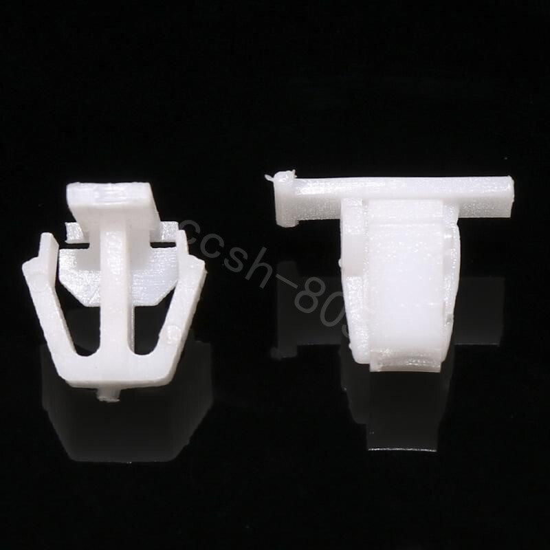 10 Pcs Car Exterior Door Bumpstrip Molding Trim Clips for Honda