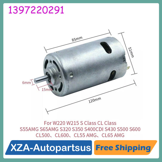 Door Lock Pump Vaccum Motor for Mercedes-Benz W220 S280 S320 S350 S430 S500 S600 Q