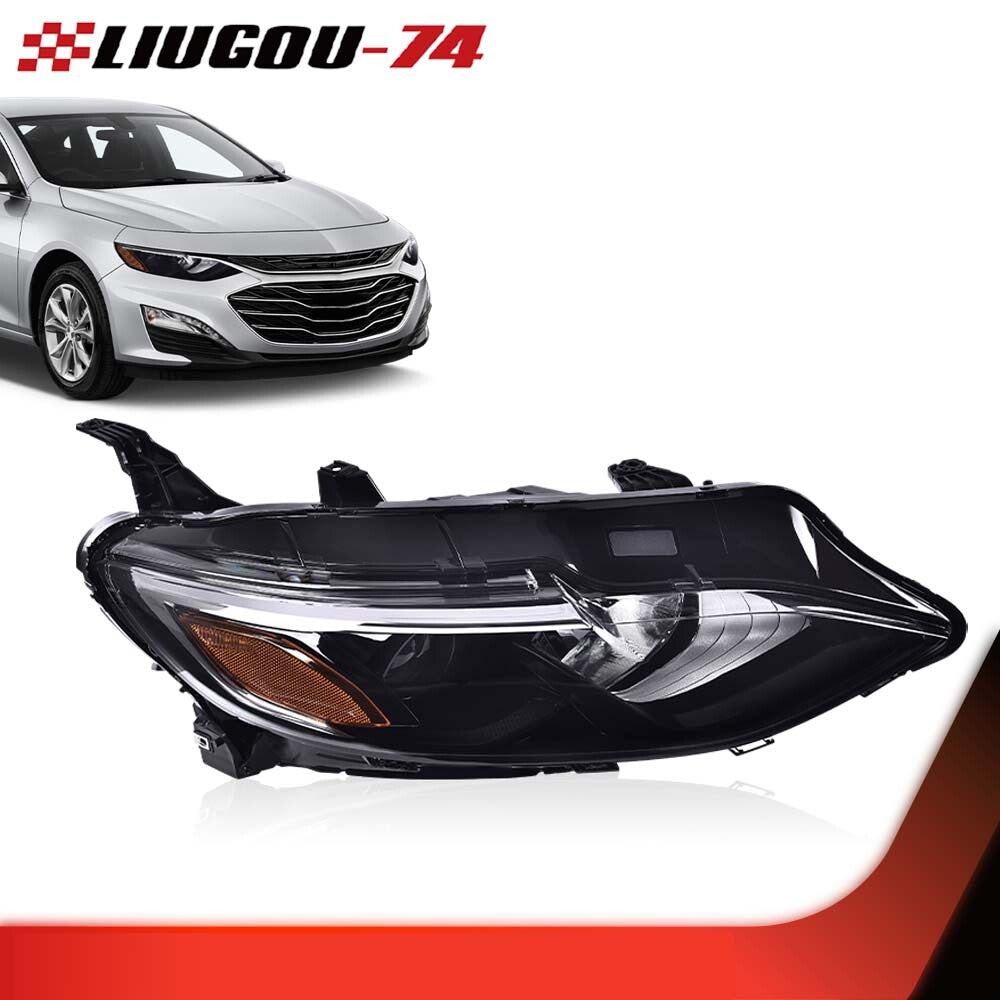 HALOGEN headlight right side fits 2019-22 for Malibu - v