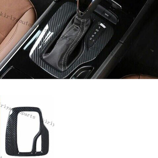 Carbon Fiber Central Console Gear Shift Panel Trim 1PC For 2017-2020 for Buick Regal