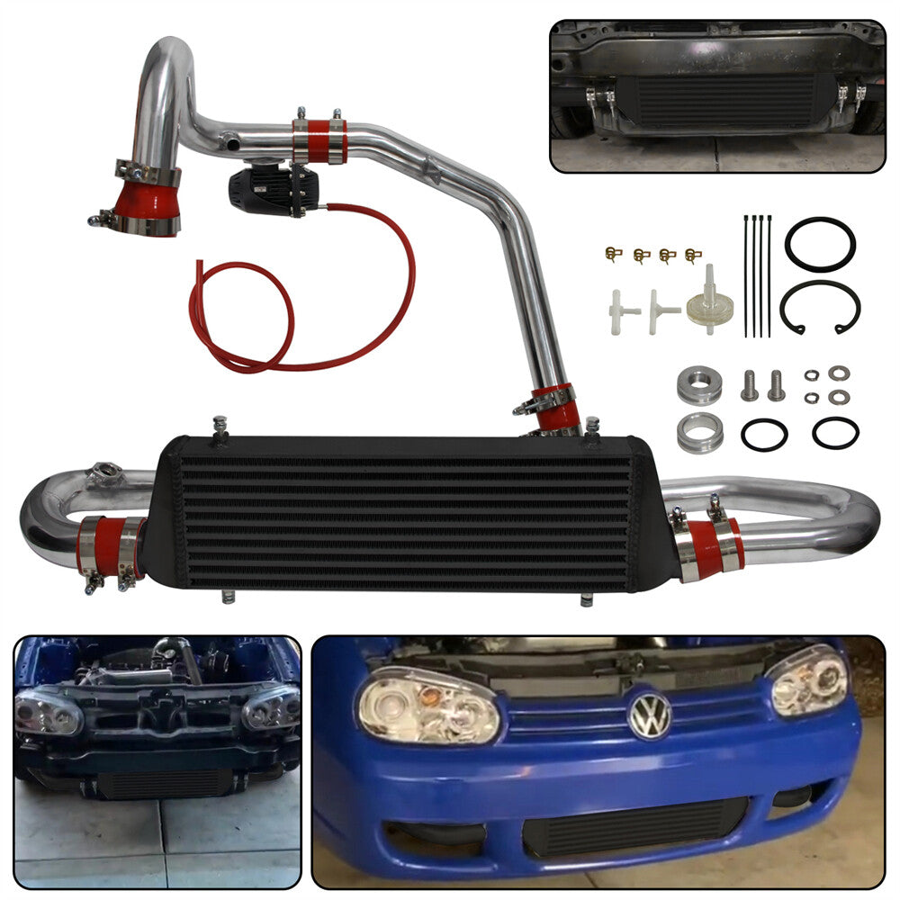 Intercooler Kit Pipes + BOV for VW for Jetta for Golf GTI GL GLI GLS 1.8T 1998-2005 Red