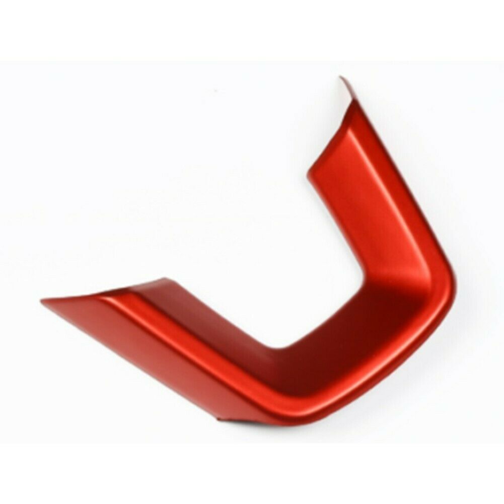 for Honda for Civic 11th 2022 Up Steering Wheel Sheet Cover Decor Matte Red 1PCS Q