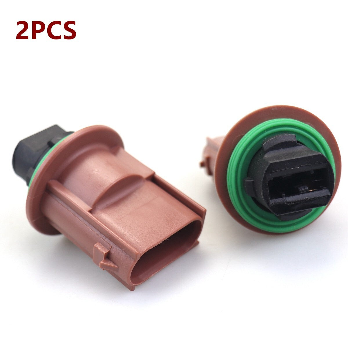 2-Piece 9E53-13411-AA Front Turn Signal Light Flashing Socket for 2015-17 for Ford for Mustang