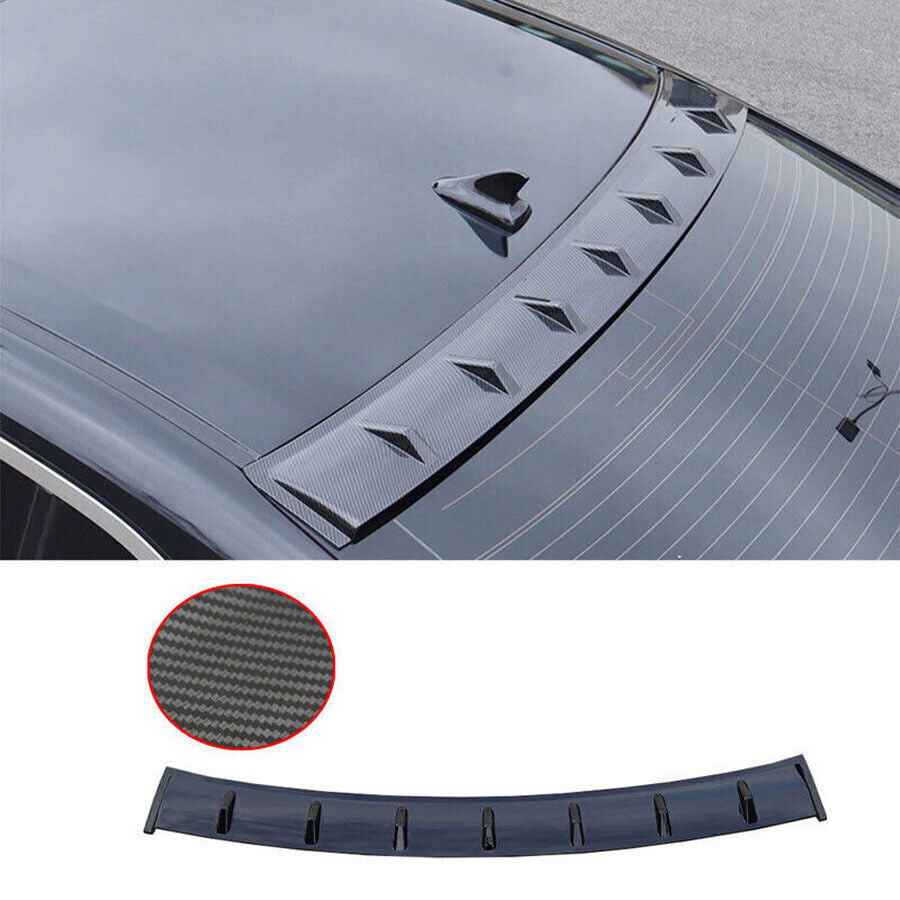 Carbon Fiber ABS Rear Roof Trunk Spoiler Wing Flap for Nissan Sentra 2020-2023