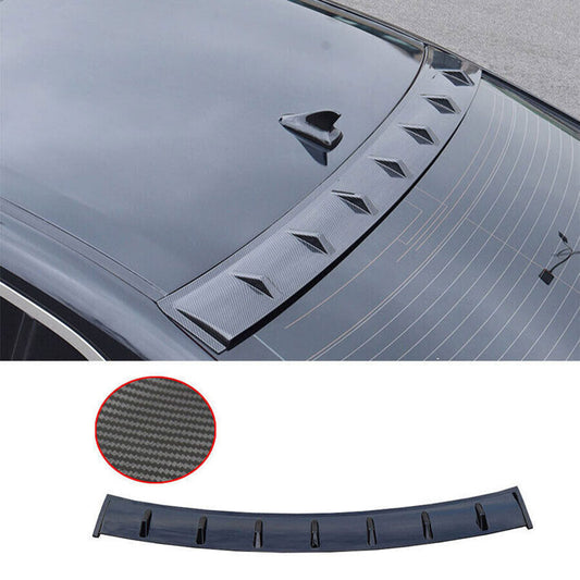 Carbon Fiber ABS Rear Roof Trunk Spoiler Wing Flap for Nissan Sentra 2020-2023