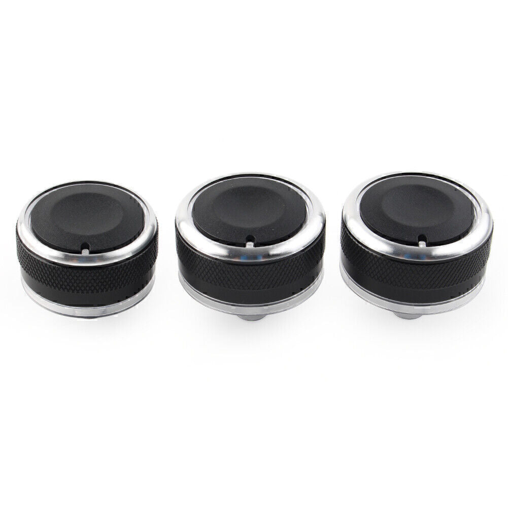 3Pcs Air Conditioning Heat Control Knob A/C Switch Replace for Mazda 6 2003-2008