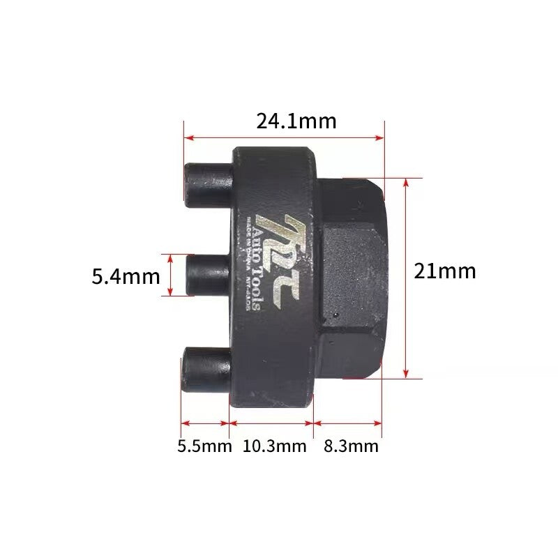 Steering pressure block adjustment and removal tool for and n