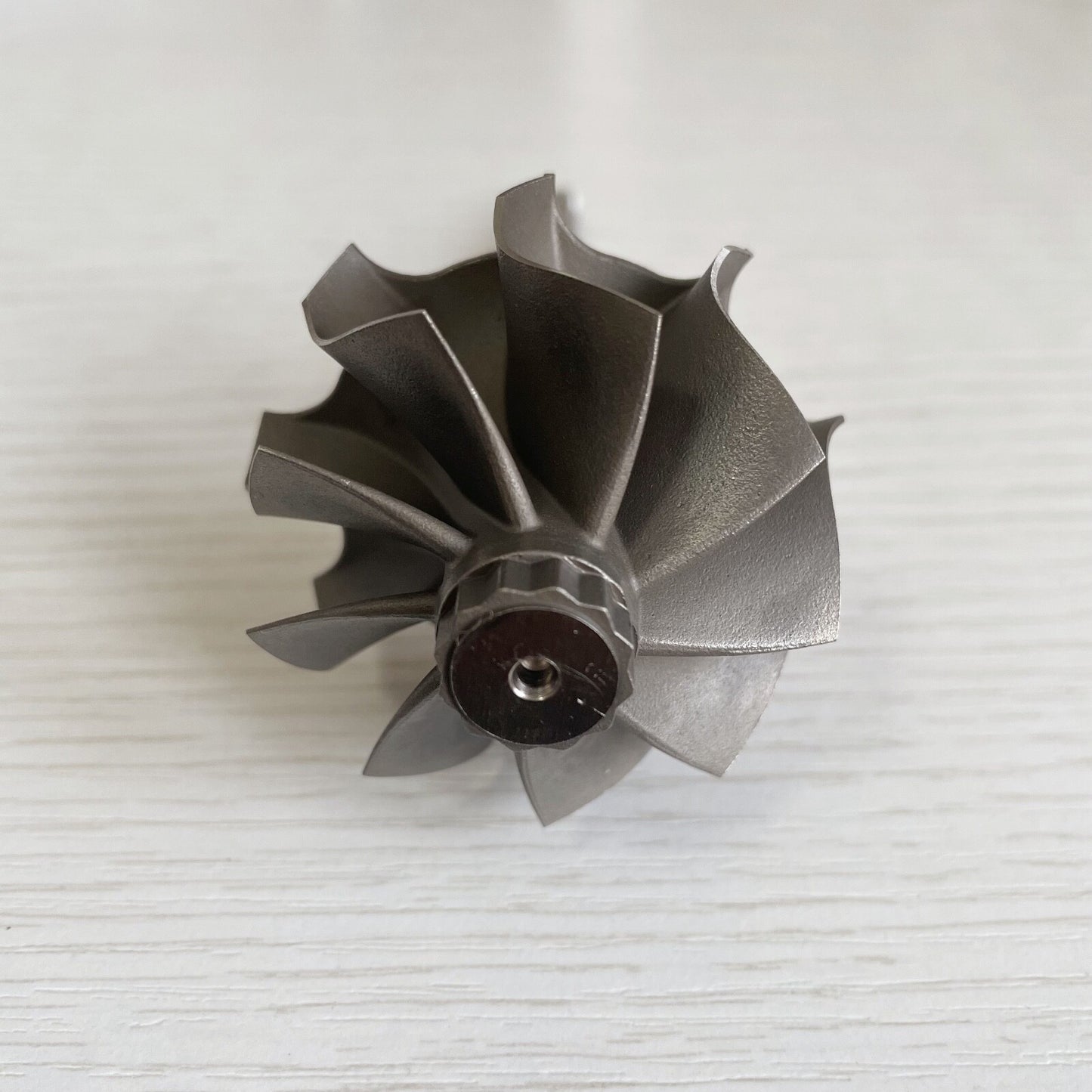 GT28 Logitech bearing 46.95x53 mm 9-blade turbocharger turbine shaft and wheel