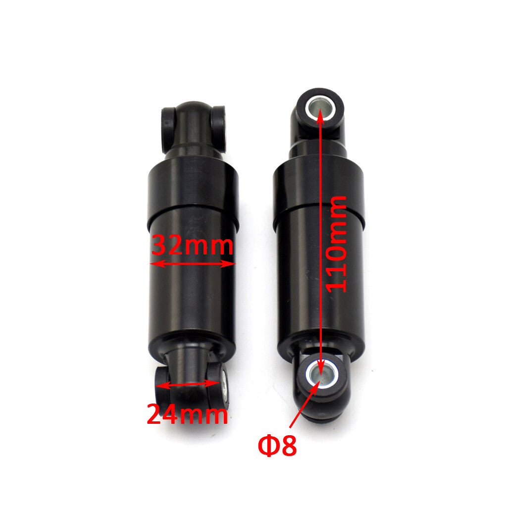 110mm 750lbs Shock Absorber Suspension folding scooter Electric pocket pit Bike