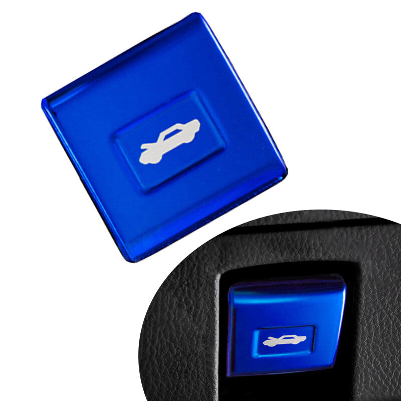 Fit For 2010-2021 Blue Engine Start Stop Switch Button Covers Trim New v