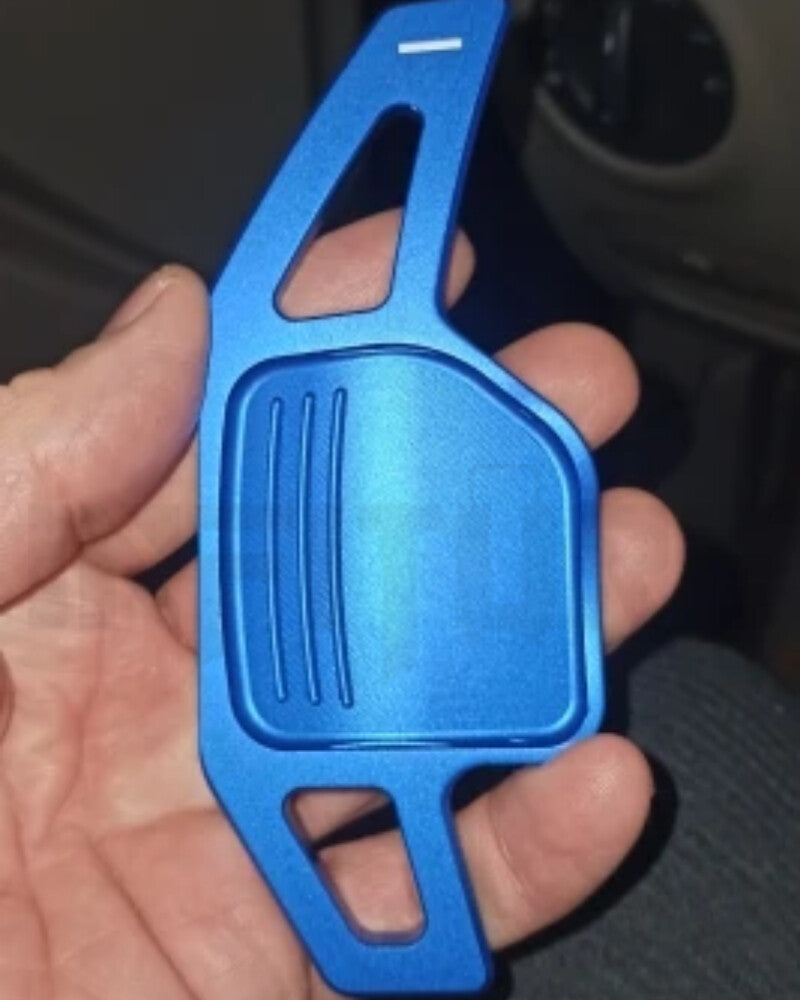 Blue Steering Wheel Shift Paddles for Audi A3 A4 A5 A6 A7 for A8 Q5 Q7 TT S3 S4