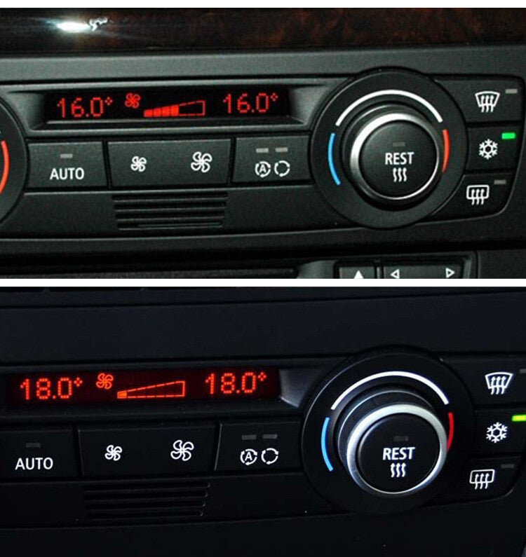AC heater climate control panel fan speed button for BMW E91 E92 E93 E87 E84 F25
