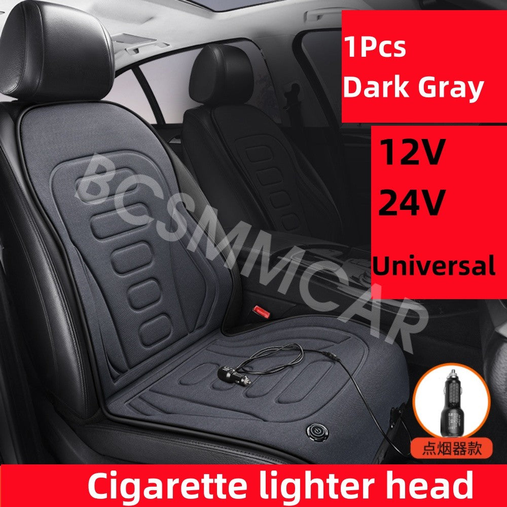 Winter Heated Car for Seat Cushion 12V/24V for Seat Cover Chair Heating Pad Protector Q