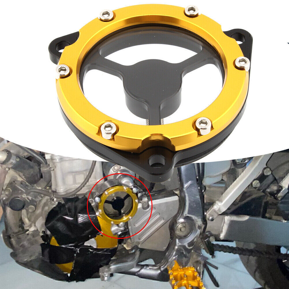 Yellow Starter Idle Gear Engine Stator Cover Cap for Suzuki DRZ400/400E DRZ400 S