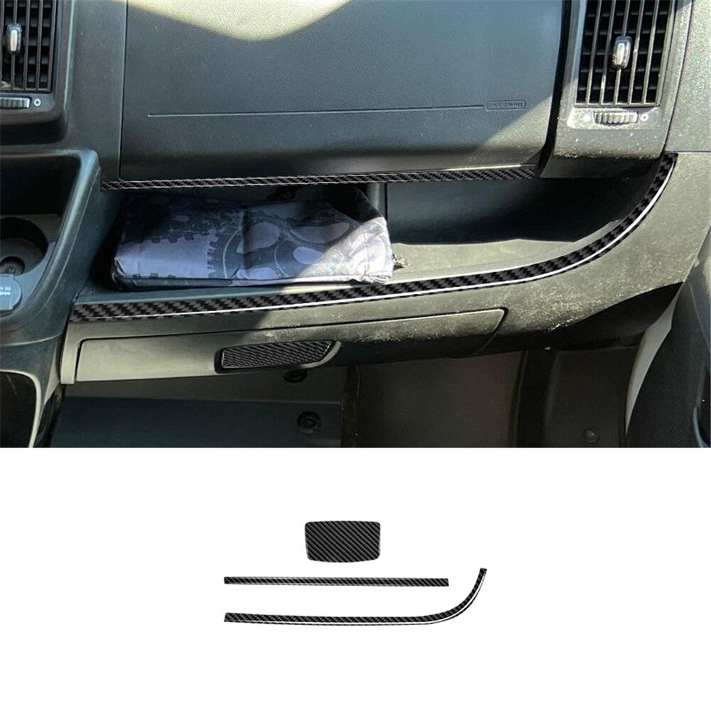 Carbon Fiber Triangle Window Sticker Cover Trim for Cruze 2009-2015 v