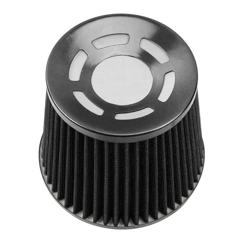 3-inch 76mm Imported High-Flow Automotive Off-Road Cold Intake Cone Air Filter Black Parts n
