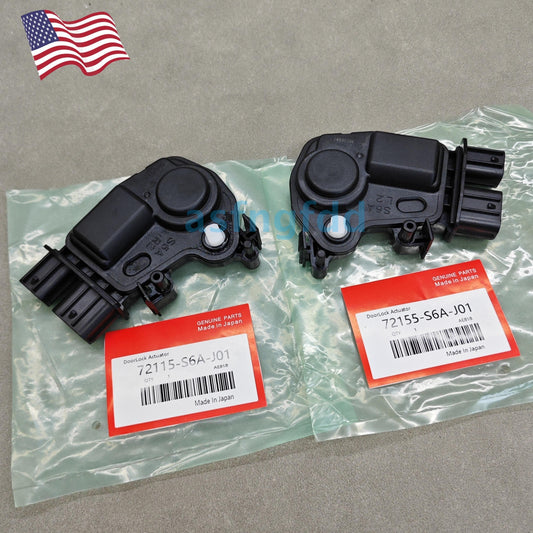 Left and right power door latch actuators are suitable for Honda for Civic , CRV, and for Acura RSX.