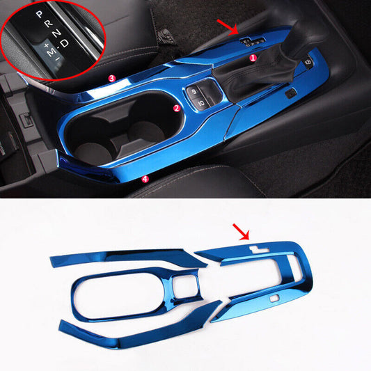 Soft carbon fiber interior door Flat noodles trim cover for Corvette C8 2020-2023- v