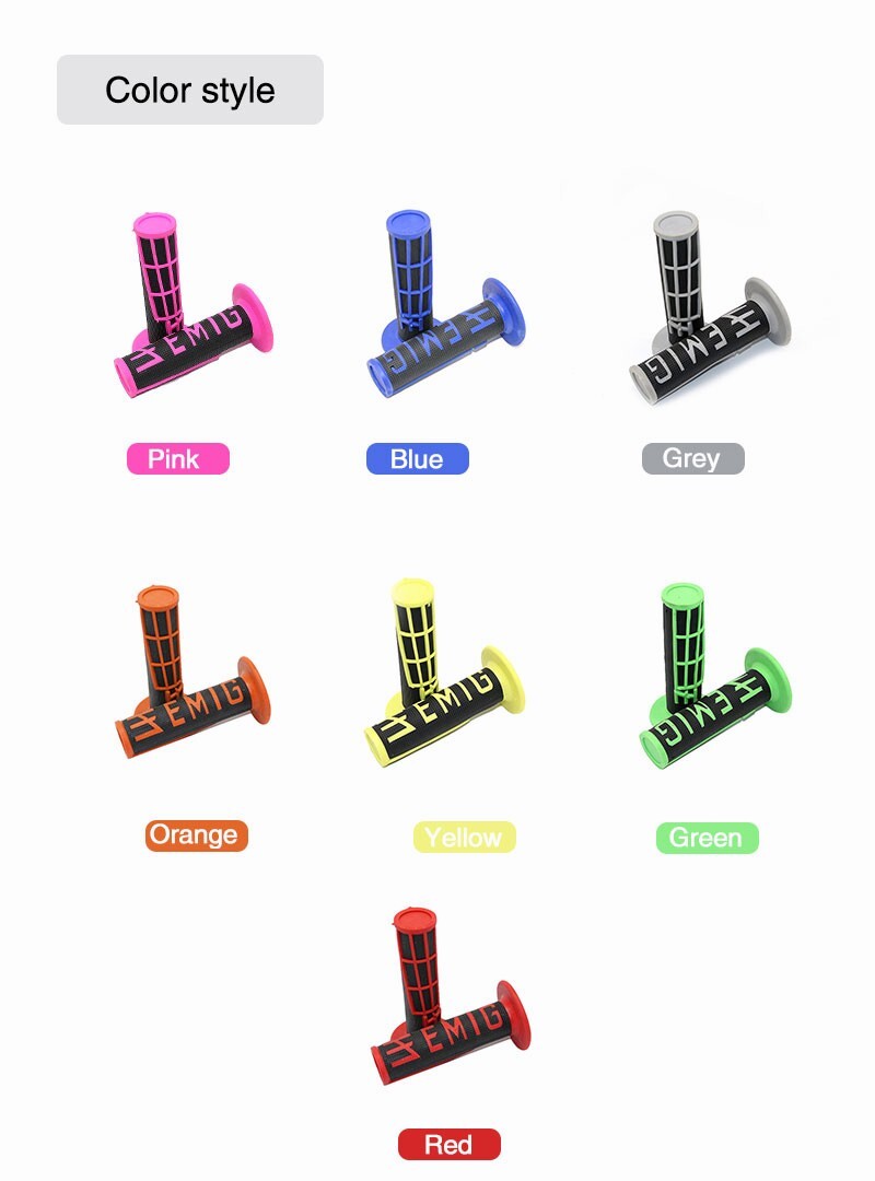7/8 inch 22mm motorcycle rubber handlebars/grip handlebars suitable for motorcycle cross-over Q