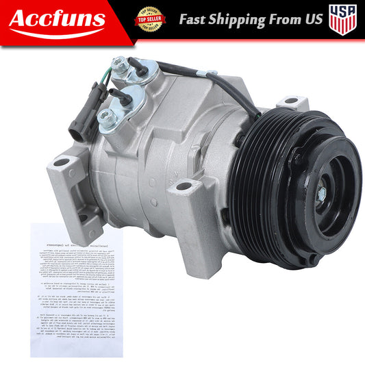 Air conditioning compressor with clutch suitable for 2002-2013 Silverado 2500 HD 15100340- n