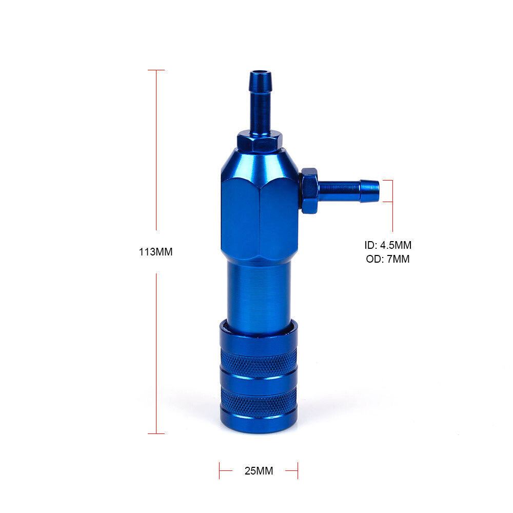 Blue Turbo for Charger Valve Manual Closed Loop Boost Controller Kit With Logo Q
