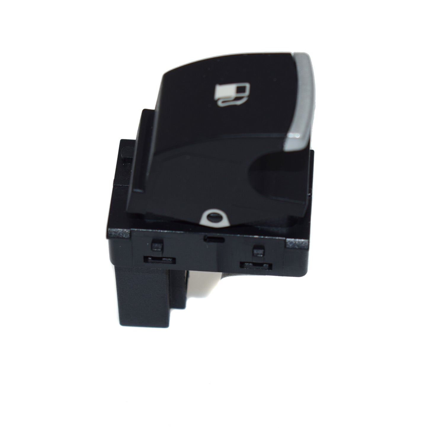 The brand new chrome fuel tank door release switch button is suitable for Golf and for Jetta MK5 1KD959833- n