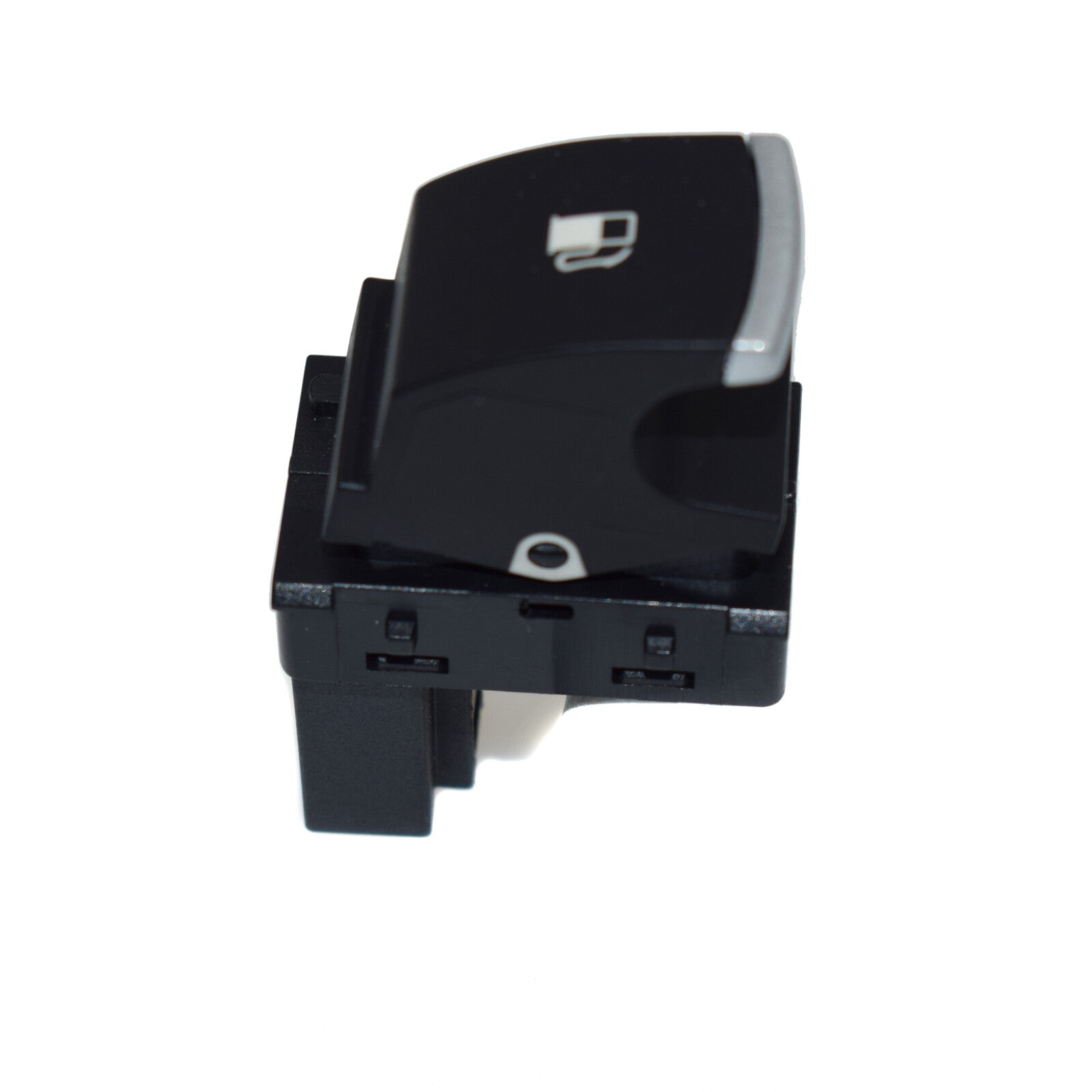 The brand new chrome fuel tank door release switch button is suitable for Golf and for Jetta MK5 1KD959833- n