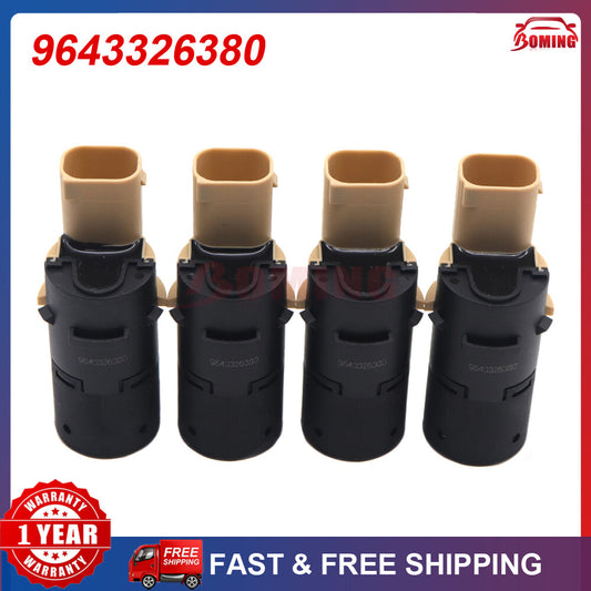 4X 9643326380 New PDC Parking Sensor for Volvo S60 for Citroen C2 C3 C4 for Peugeot 1007 Q