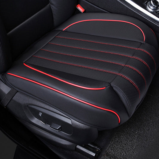 Full Surround Car Front for Seat Cover Breathable PU Leather Pad Mat Chair Cushion