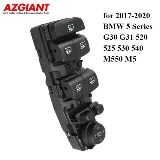 Front left driver's side window switch for BMW 5 Series 61316832729 61319327036