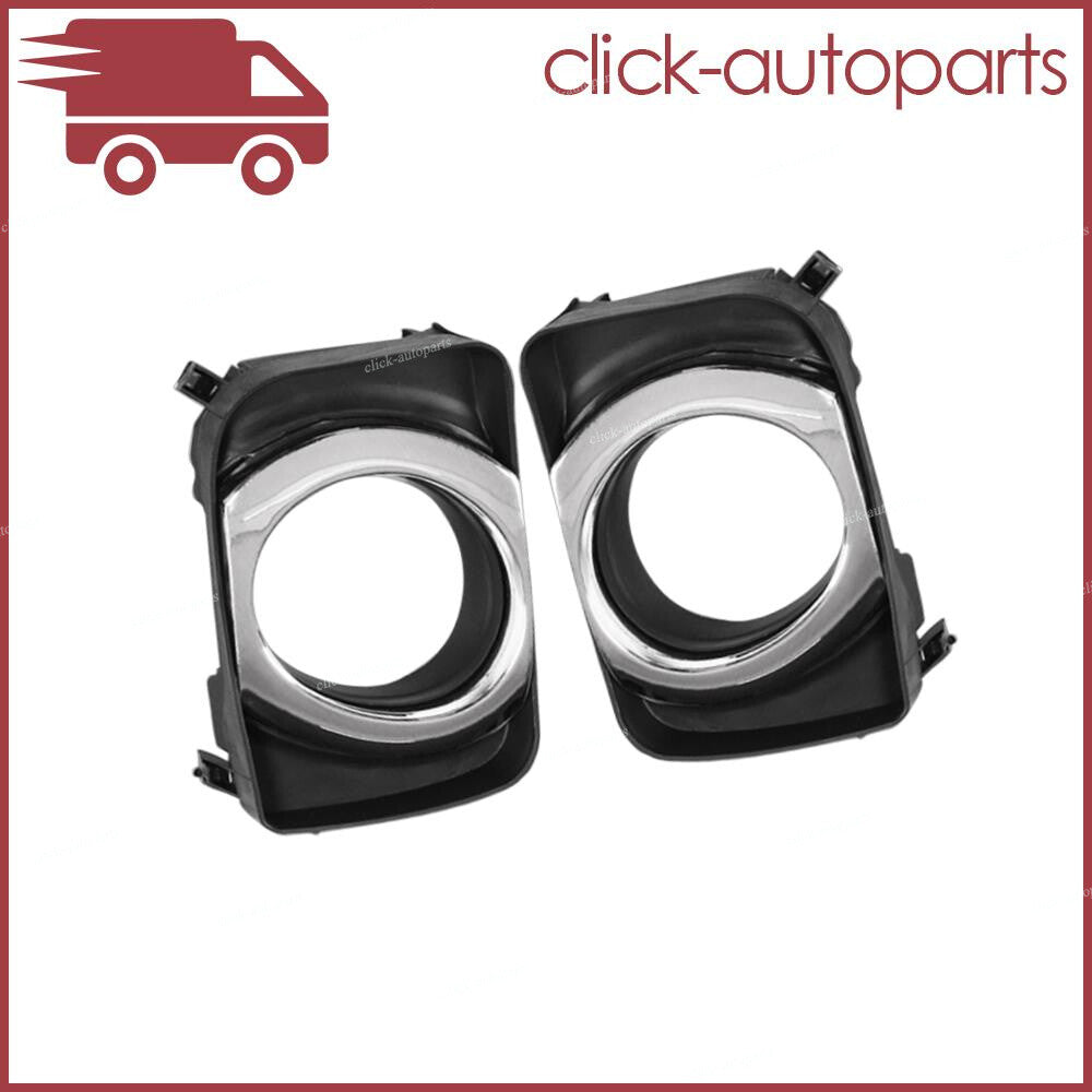 2x for Toyota for Camry Hybrid Front Bumper Fog Lamp Light Grille Cover RH+LH