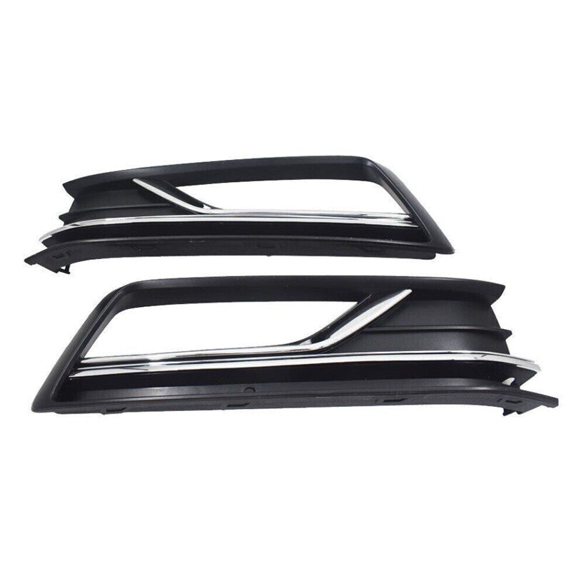 for Passat B8 2016 2017 2018 2019: Front fog lights + grille cover + trim