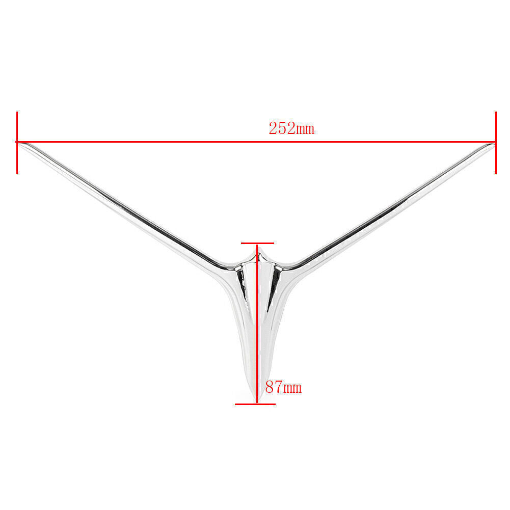 Front Fairing Eyebrow Accent Trim for Honda Goldwing GL1800 2012-2017 F6B Chrome Q
