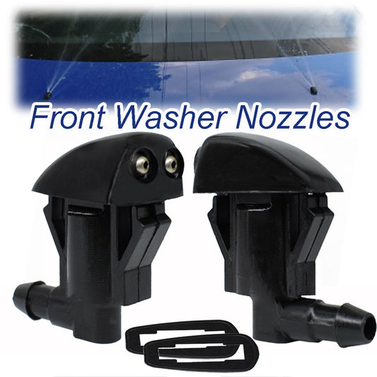 2X Front Window Windshield Washer Jet Nozzle Sprayer for Jeep Grand Cherokee WK Q