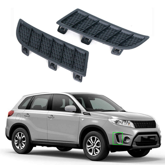 for Suzuki Vitara 2014-2017 2018 Front Bumper Grille Frame Cover Hood Bezel Pair