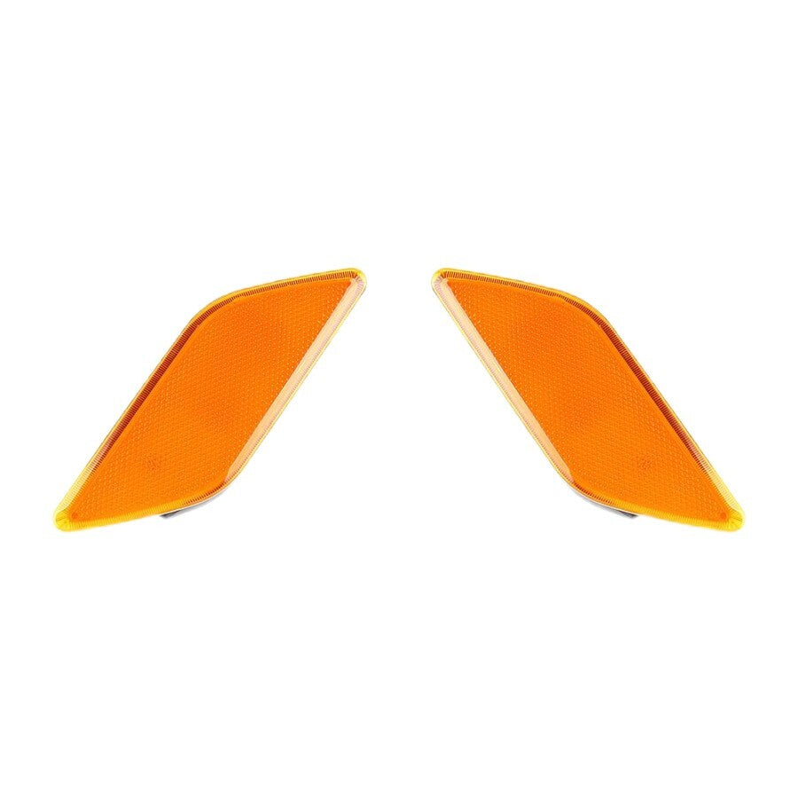 2Pcs Front Marker Light Amber Lens Left Right Side For 2010-2013 E-Class W212