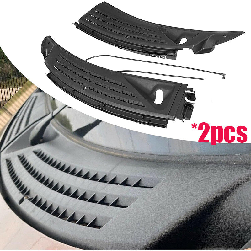 for Ford F150 F-150 2009-2014 Left+Right Windshield Wiper Cowl Panel Grille