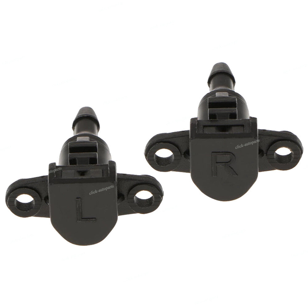 Pair Windshield Wiper Sprayer Washer Nozzle for Hyundai for Elantra Avante 2011-2014