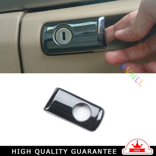 for Co -Pilot Storage Box Handle Sticker Trim for Honda Accord 08-2013 Black Titanium