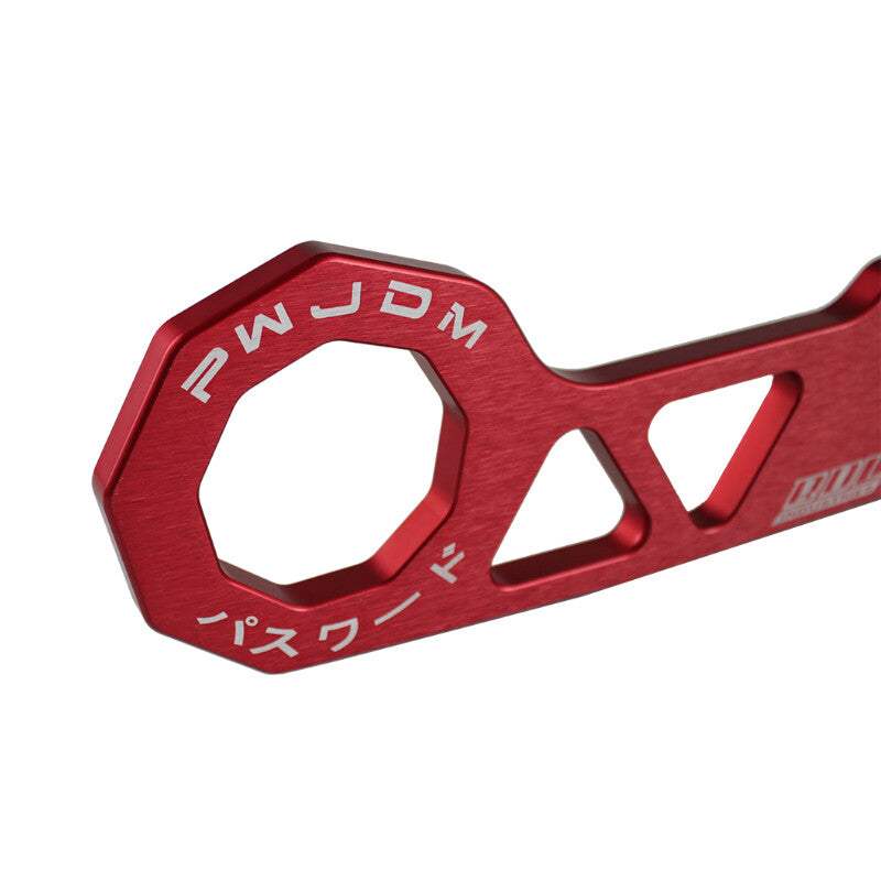 Anodized Billet Aluminum Racing Rear Tow Towing Hook Kit CNC for Honda Q